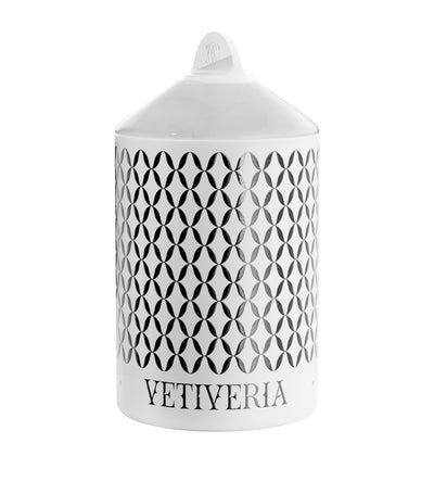 Harrods Commune Vetiveria Lux Scented Candle with Cover- Buy online at McGrocer