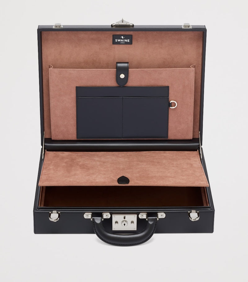 Swaine New Bond briefcase H33cm, imported from the UK
