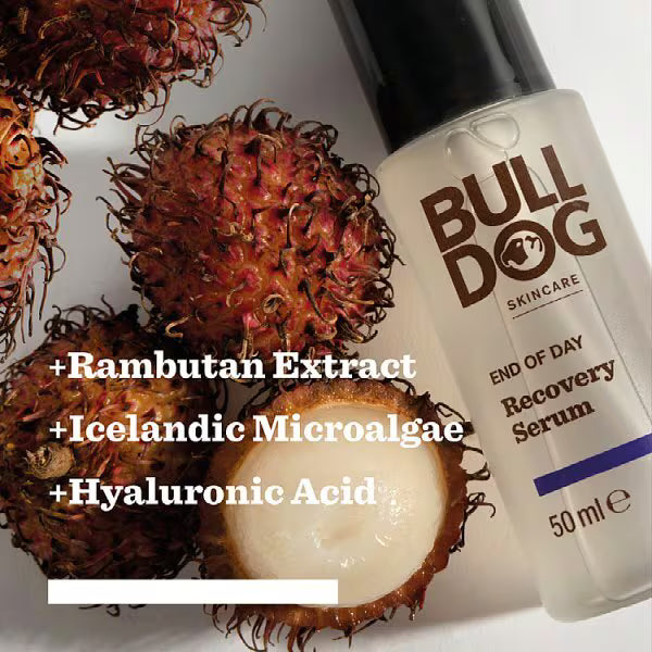Bulldog End of Day Recovery Serum 50ml - British product