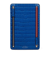Harrods Smythson Panama Leather Multi-Zip Travel Wallet, 14cm x 22cm- Buy online at McGrocer