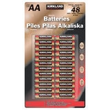 Kirkland Signature alkaline AA batteries 48 pack, UK version