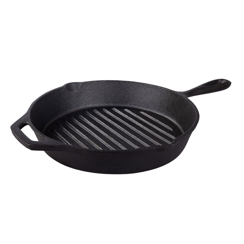 Tramontina cast iron griddle pan 26cm (British brand)