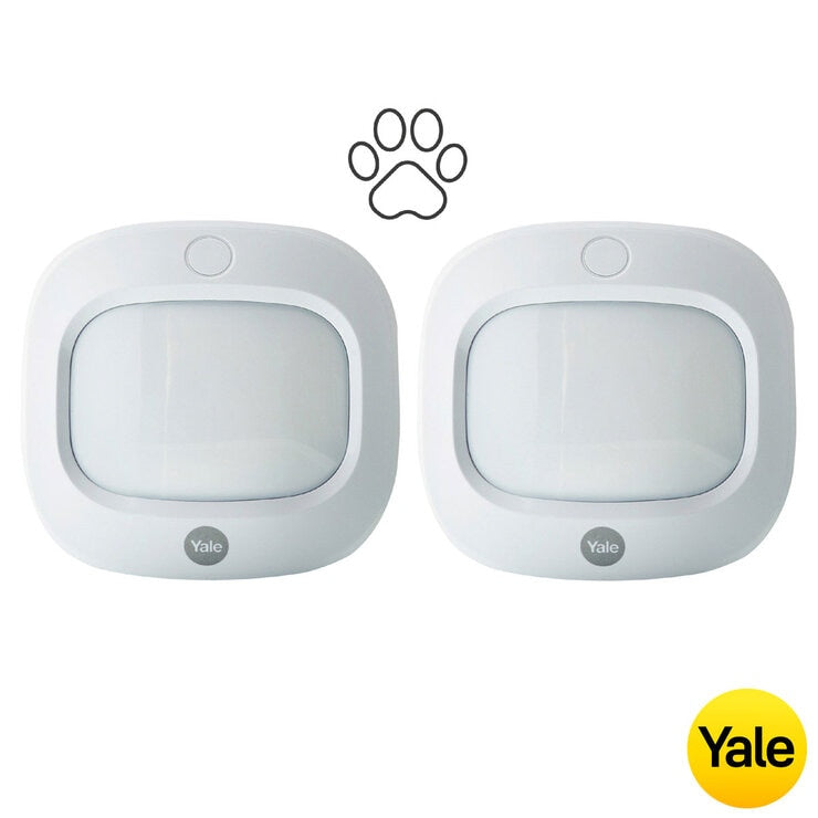 Yale pet-friendly motion detector 2 pack (British brand)