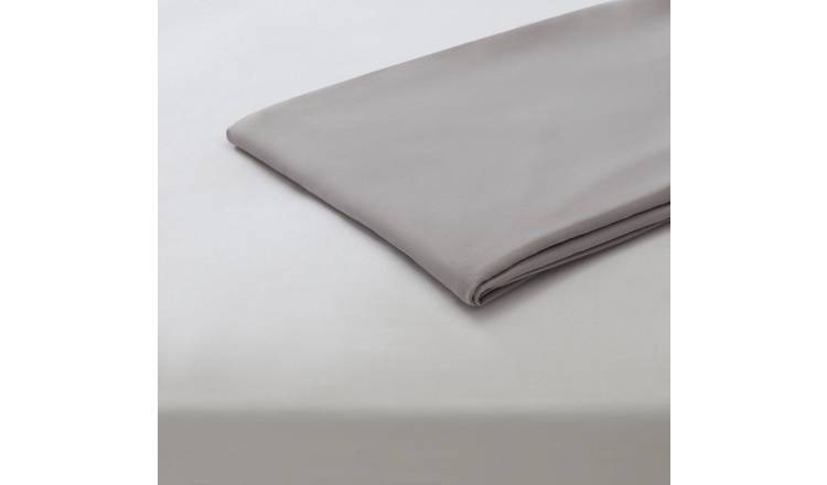 Silentnight Supersoft Dove Grey Fitted Sheet Single (British brand)