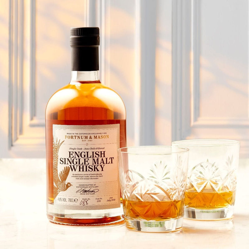 Fortnum's English single malt whisky 70cl single cask (British brand)