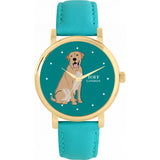 Superdrug Toff London Green Ladies Beige Labrador Retriever Dog Watch- Buy online at McGrocer