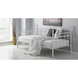 Argos Argos Home Abigail Metal Day Bed and Mattress Set - White- Buy online at McGrocer
