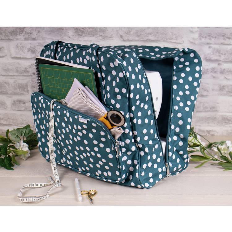 Hobby Gift sewing machine carry bag teal (British brand)