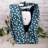 Hobby Gift sewing machine carry bag teal (British brand)