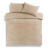 Habitat Slinky Fleece Champagne double bedding set, UK version
