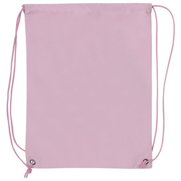 Pink gym sack with 2-litre capacity, UK version