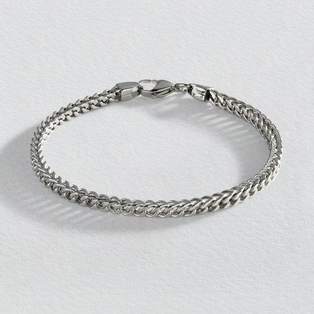 Revere stainless steel chain bracelet 21.5cm, UK version