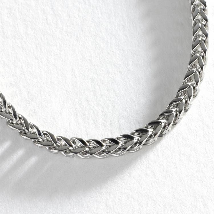 Revere stainless steel chain bracelet 21.5cm, UK version