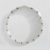 Revere dual tone stainless steel bracelet 22cm (British brand)