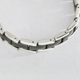Revere dual tone stainless steel bracelet 22cm (British brand)