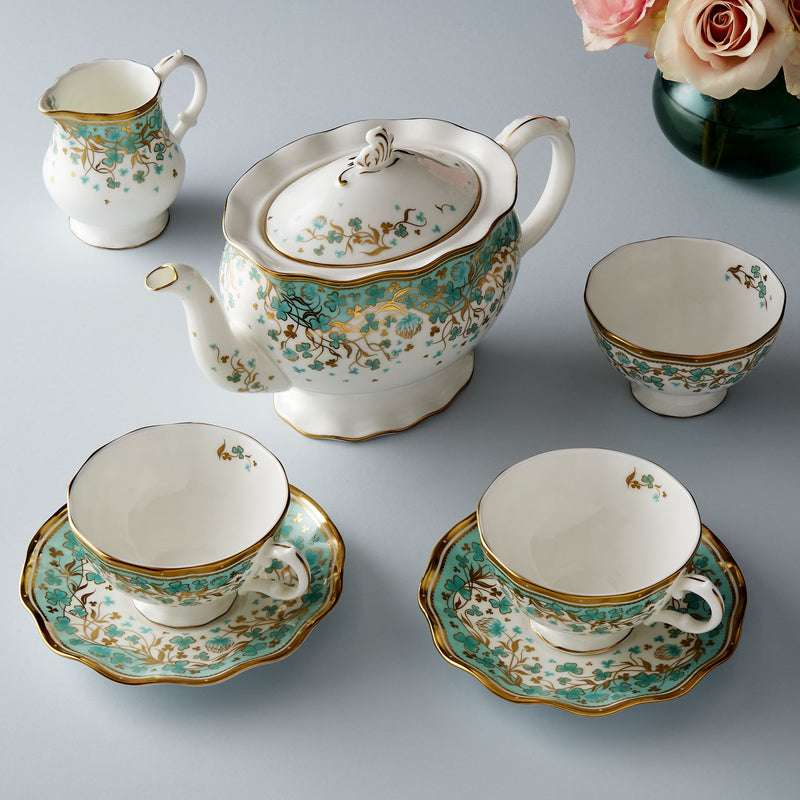 Fortnum's Cloverleaf tea set for two, imported from the UK