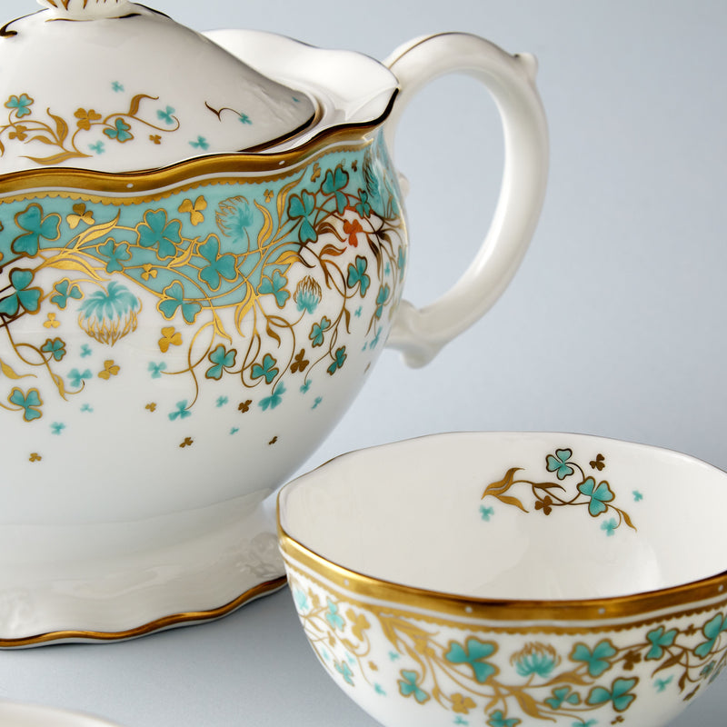 Fortnum's Cloverleaf tea set for two, imported from the UK