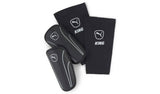 Puma King Sleeve Adult Shin Guards Black, imported from the UK