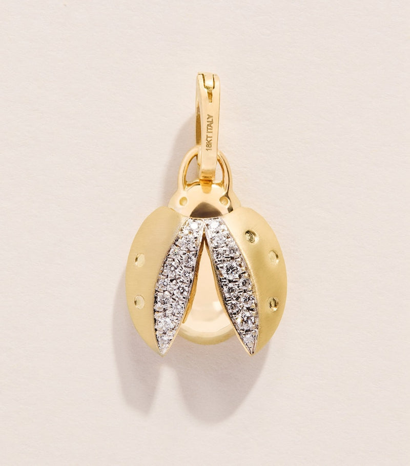 Jade Trau ladybug charm mini, imported from the UK