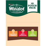 Winalot Perfect Portions mixed variety dog food in gravy 40 x 100g (British brand)