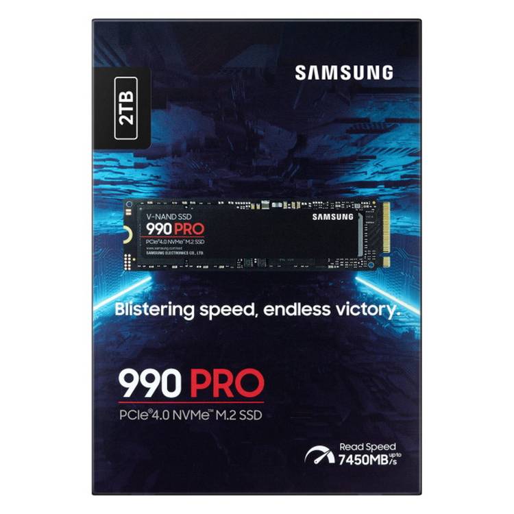 Samsung 990 PRO 2TB SSD (British brand)