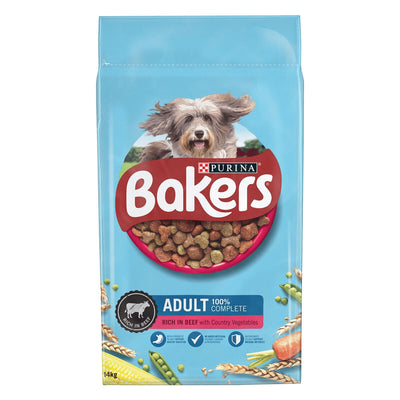 Costco UK Bakers Adult Dry Dog Food Beef and Vegetables 14kg- Buy online at McGrocer