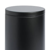 Habitat 12L flat top pedal bin in black (British brand)