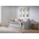 Julian Bowen wooden day bed with trundle grey, UK version