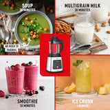Tefal PerfectMix 2-in-1 blender and soup maker stainless steel, imported from the UK