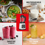 Tefal PerfectMix 2-in-1 blender and soup maker stainless steel, imported from the UK