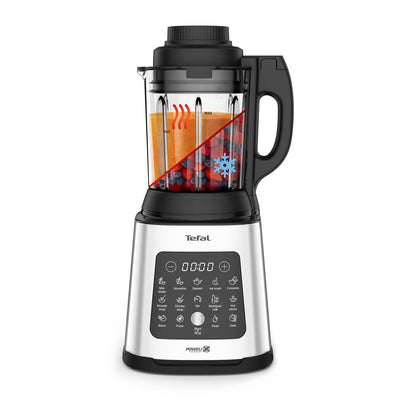 Costco UK Tefal PerfectMix 2-in-1 Blender & Soup Maker with Removable Blades and Steaming Basket, Stainless Steel, 2L- Buy online at McGrocer