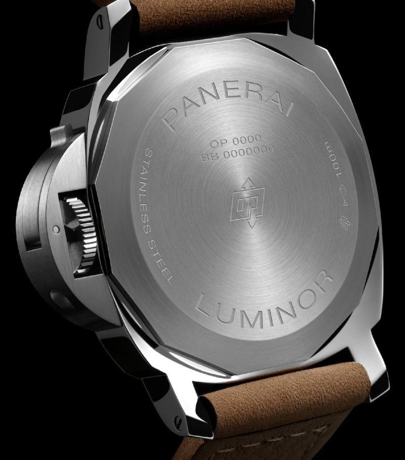 Panerai Luminor stainless steel watch 44mm, imported from the UK