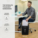 Fellowes P-42C 8-sheet cross cut shredder (British brand)
