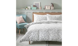 Argos Home Shadow Butterflies grey bedding set single (British brand)