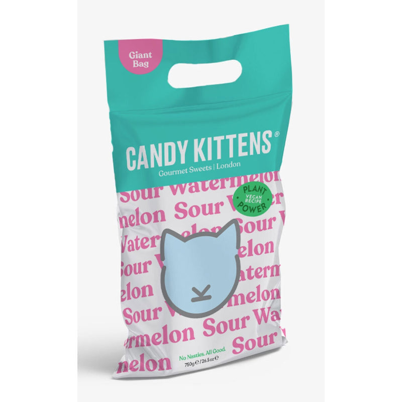 Candy Kittens sour gummies watermelon flavour 750g - British product