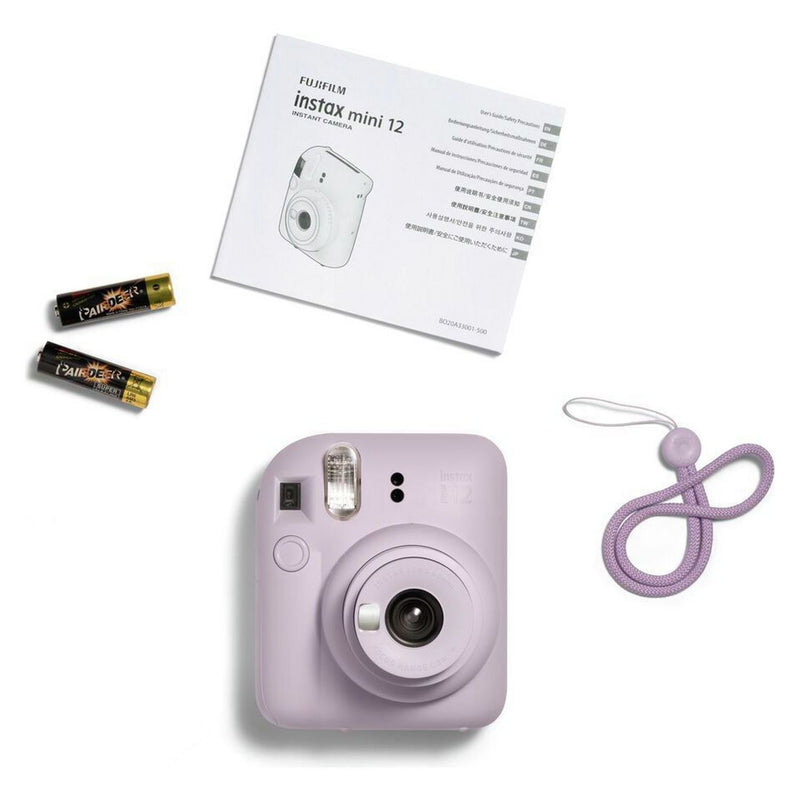 instax Mini 12 Purple instant camera, UK version