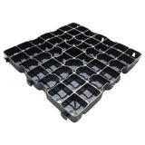 Ecobase Fastfit plastic shed base kit for 6x6ft shed - British product