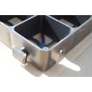 Ecobase Fastfit plastic shed base kit for 6x6ft shed - British product