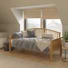 GFW single day bed frame in oak, UK version
