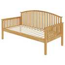 GFW single day bed frame in oak, UK version