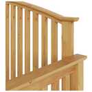 GFW single day bed frame in oak, UK version