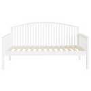 GFW Madrid single day wooden bed frame in white - British product