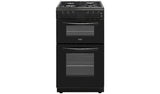 Argos Bush Twin Cavity Gas Cooker Black 50cm- Buy online at McGrocer