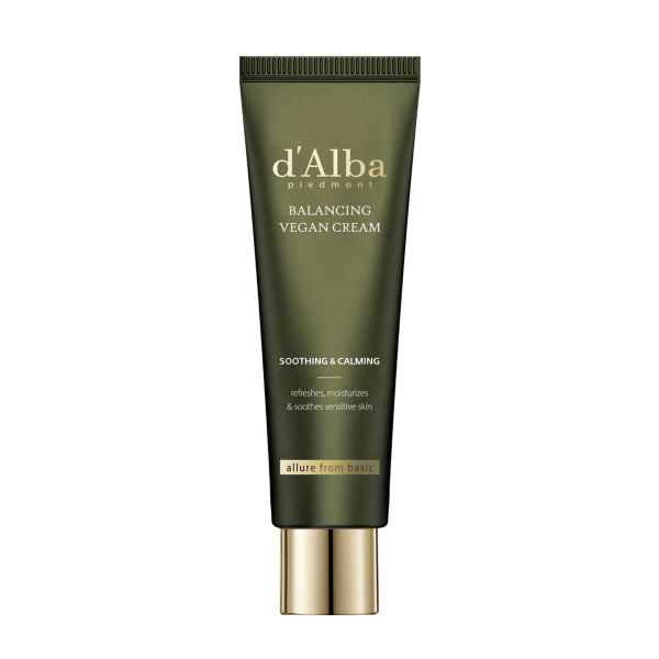 d'Alba Mild Skin Balancing Vegan Cream 55ml - British product