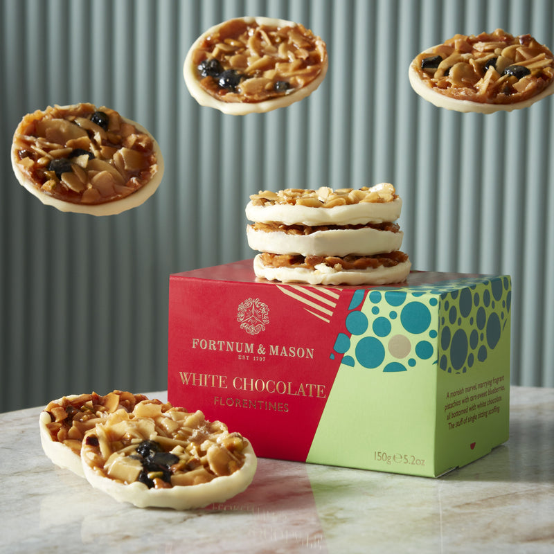 White chocolate florentines 150g - British product