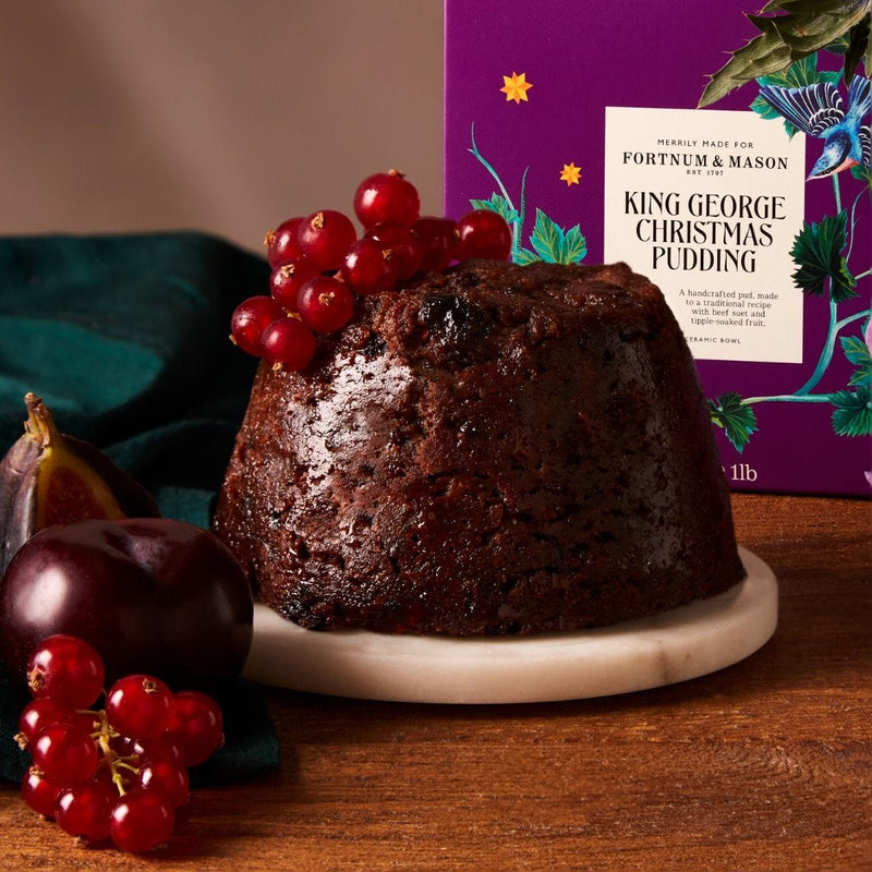 Fortnum & Mason King George Christmas Pudding 454g - British product