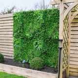 Artificial foliage wall panel by Tree Locate, pack of 5 - British product