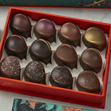 Fortnum's chocolate caramels selection box 108g (British brand)