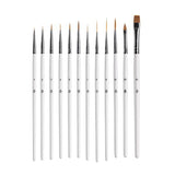 Glisten Cosmetics eyeliner brush 10 synthetic tool, UK version