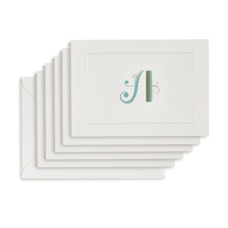 Fortnum's Alphabet Notecards A in gift box, UK version